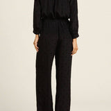 Yvonne Blouse Black Polka Dots