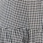 Lydia Skirt Onyx Check