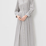 Emmelie Dress Navy Stripe