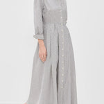 Emmelie Dress Navy Stripe