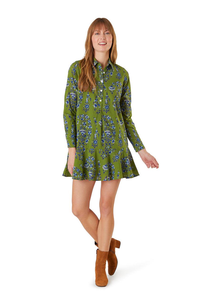 Polly Dress Floral Paisley