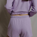 layla - french terry sweat shorts
