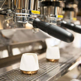 Joey Double Wall Ceramic Mugs: Matte White / Big Jo 12 oz