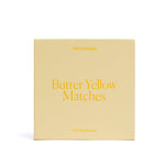Butter Yellow Match Boxes