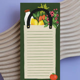 Grocery Bag Magnetic Market List Notepad