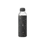 Glass Water Bottle: Cream