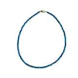 Dainty Candy Gemstone Necklace: Lavender