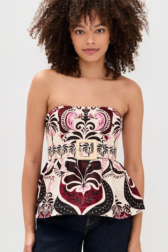 Tilda Top Palm Pavillion Ivory