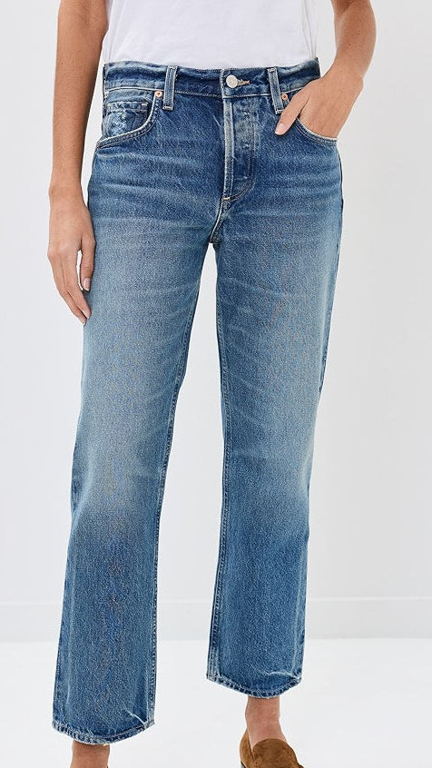 Neve Low Slung Relaxed Jeans Maramont