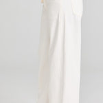 Brynn Drawstring Denim Trouser Pashmina Off White