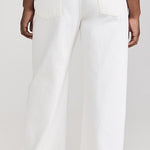 Brynn Drawstring Denim Trouser Pashmina Off White