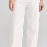 Brynn Drawstring Denim Trouser Pashmina Off White