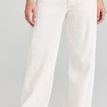 Brynn Drawstring Denim Trouser Pashmina Off White
