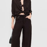 Kayla Shrunken Chocolate