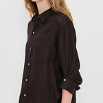 Kayla Shrunken Chocolate