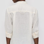 Kayla Shrunken Button Up Vanilla