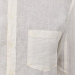 Kayla Shrunken Button Up Vanilla