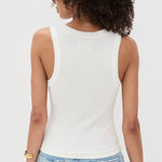 Caralyn Tank Pashmina Off White