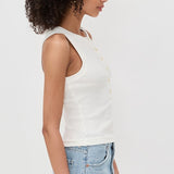 Caralyn Tank Pashmina Off White