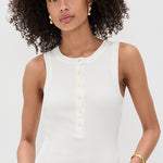 Caralyn Tank Pashmina Off White
