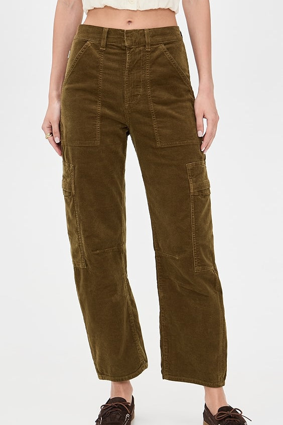 Marcelle Low Slung Cargo Costes Corduroy