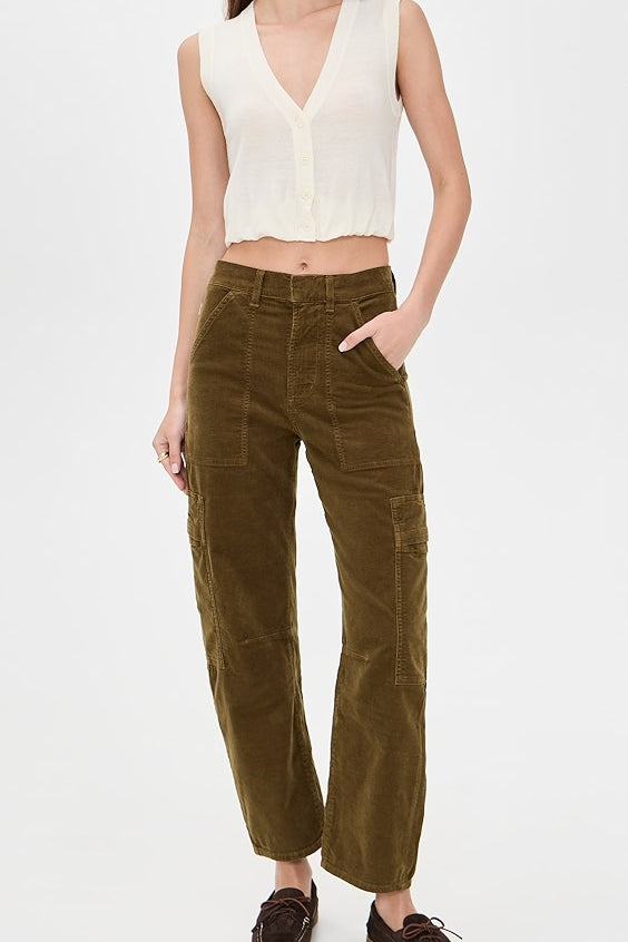 Marcelle Low Slung Cargo Costes Corduroy