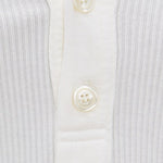 Long Sleeve 60's Polo Off White