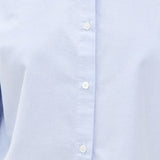 Ana Cropped Shirt Blue