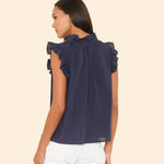 Navy Bex Top