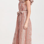 Ingrid Ankle Dress Tomar Print