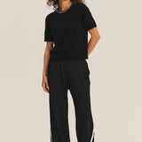 Briana Trim Crew Top