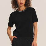 Briana Trim Crew Top