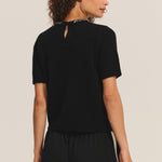 Briana Trim Crew Top