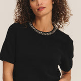 Briana Trim Crew Top