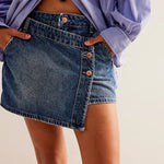 We The Free Wynne Denim Skirt