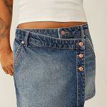 We The Free Wynne Denim Skirt