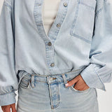 Ashley Denim Shirt Classic Blue Wash