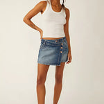 We The Free Wynne Denim Skirt