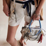 Perfect Prep Trouser Short Ivory and Black Combo