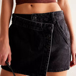 We The Free Wynne Denim Skirt Ecplise
