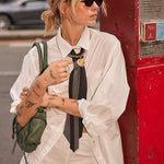 Sabine Tailored Shirt Parchment