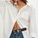 Sabine Tailored Shirt Parchment