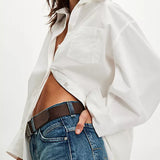 Sabine Tailored Shirt Parchment
