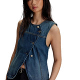 Maris Denim Top Wall Flower