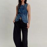 Maris Denim Top Wall Flower