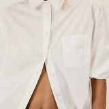 Sabine Tailored Shirt Parchment
