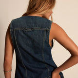 Maris Denim Top Wall Flower