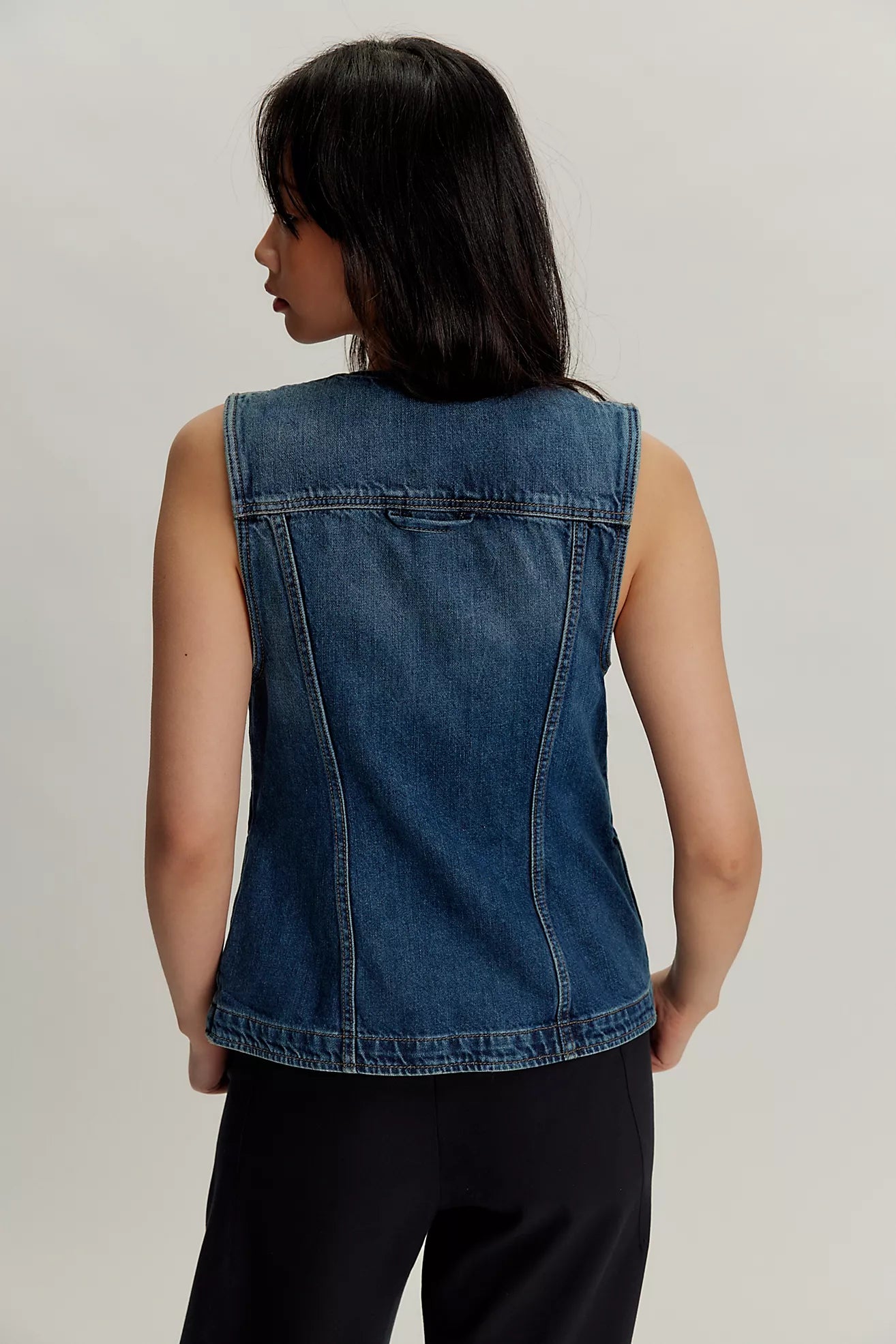 Maris Denim Top Wall Flower