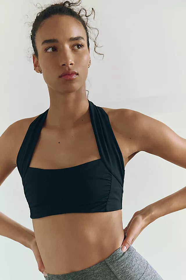 Don't Let Go Sports Bra Black
