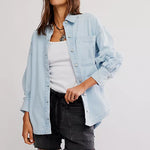 Ashley Denim Shirt Classic Blue Wash